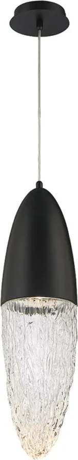 Quintiesse Ecrou QN-ECROU-1P-BK Függőlámpa 1x10W/GU10 3000K 560lm IP20