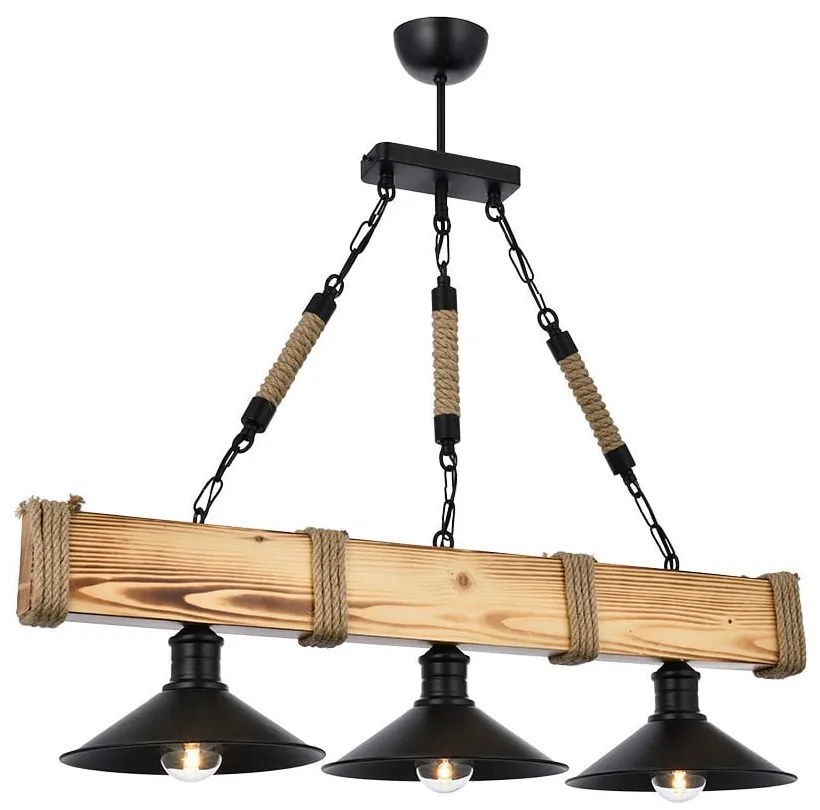 Világosbarna függőlámpa fém búrával Kütük Yanık – Opviq lights