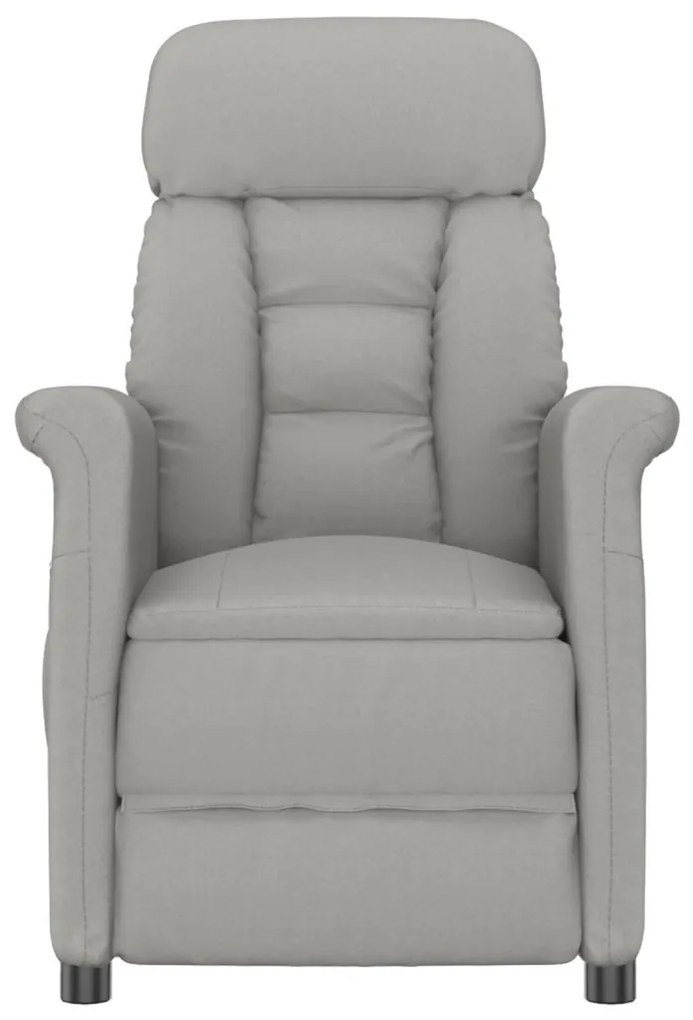 Masszázsszék Világosszürke 70.5 x 96.5 x 95 cm Poliészter