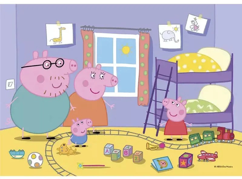 Peppa malac Dragon 2x20 db-os puzzle Clementoni