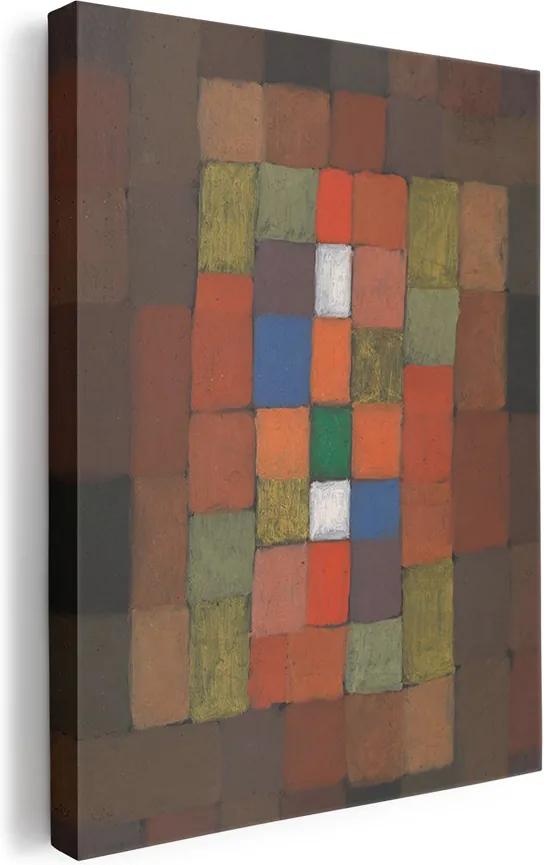 Paul Klee: Statikus-dinamikus fokozatosság 1923 vászonkép