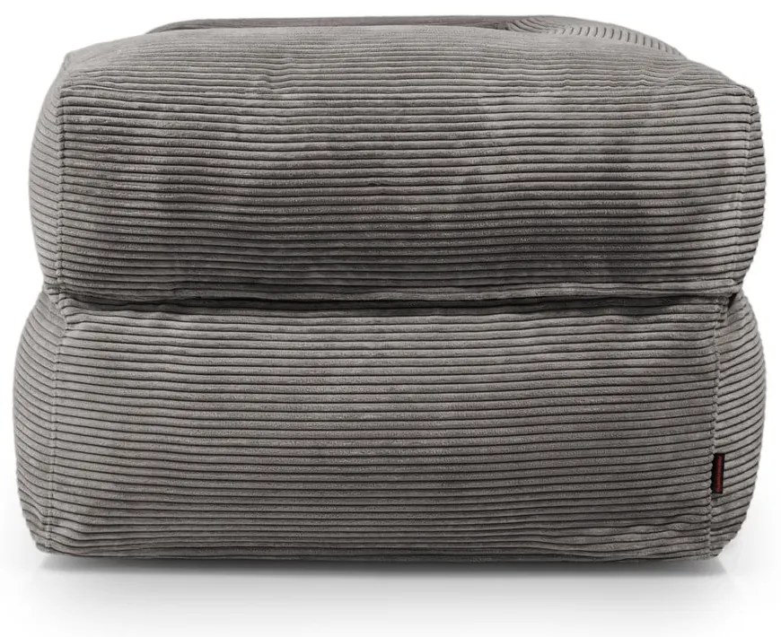 Mustársárga kordbársony babzsákfotel MooG – SLOWDOWN