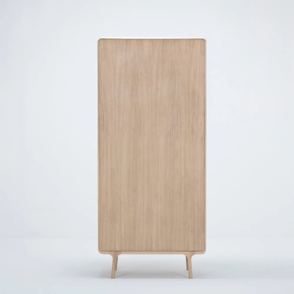 Fawn tömör tölgyfa ruhásszekrény 2 fiókkal - Gazzda