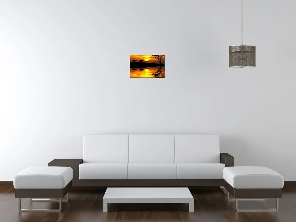 Gario Vászonkép Afrika Méret: 100 x 40 cm
