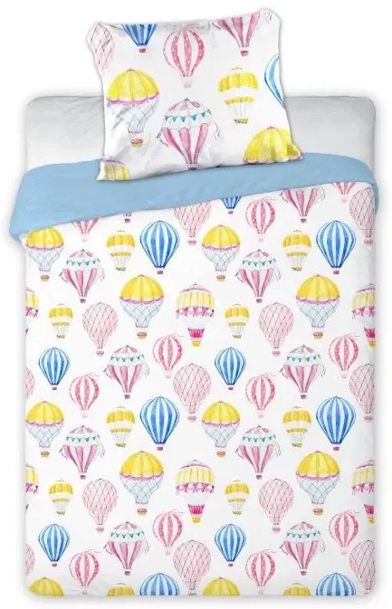 FARO Ágyneműhuzat kiságyba Lufi Pamut, 100/135, 40/60 cm