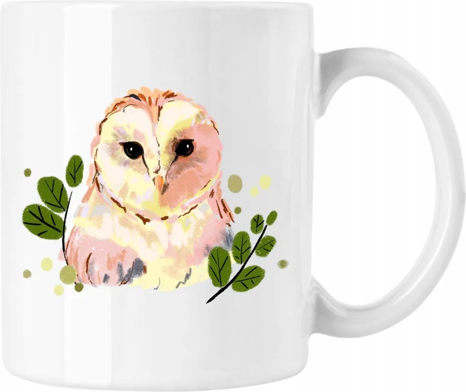 Bögre Bagoly Kedves Virágok 1 Fehér 330ml