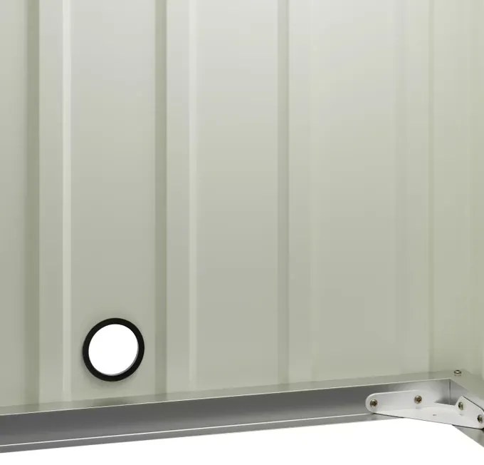 Deuba Garázs robotfűnyíróhoz 86x100x63 cm - zöld