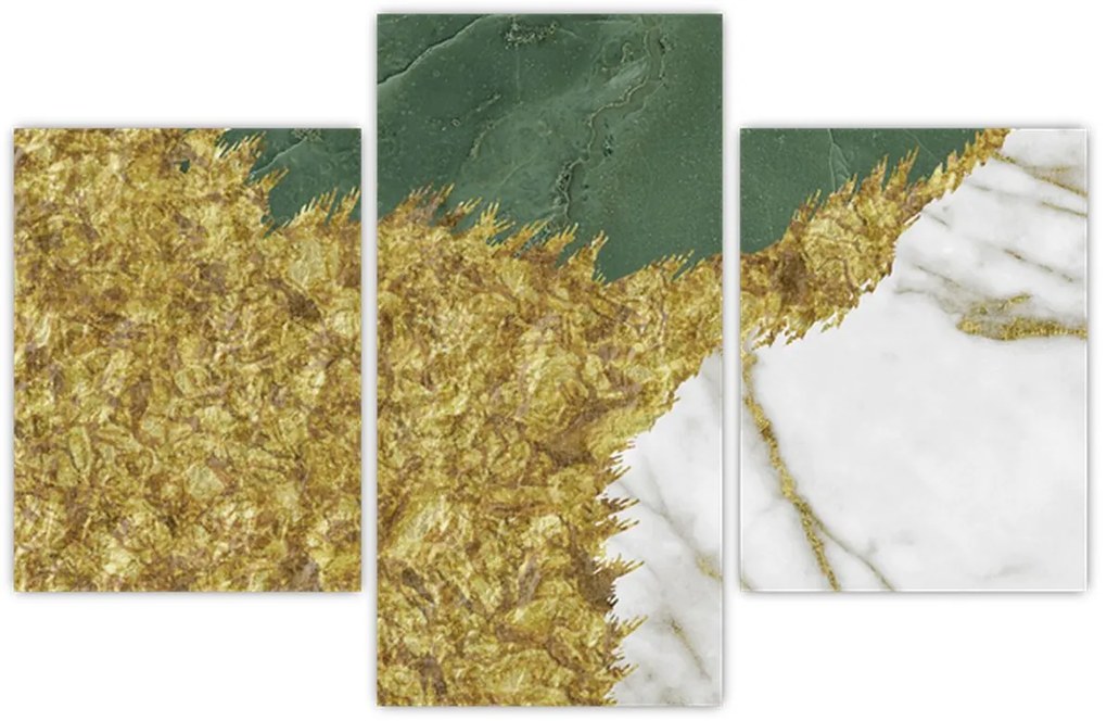 Kép - Zöld márvány N⁰2 (90x60 cm)