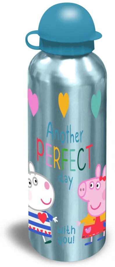 Peppa malac Perfect Day alumínium kulacs ivókupakkal 500 ml