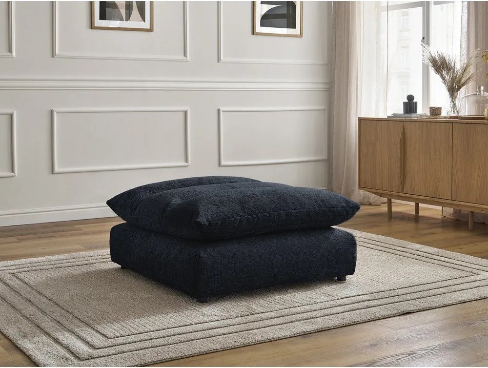 Sötétkék zsenília lábtartó Neil – Bobochic Paris