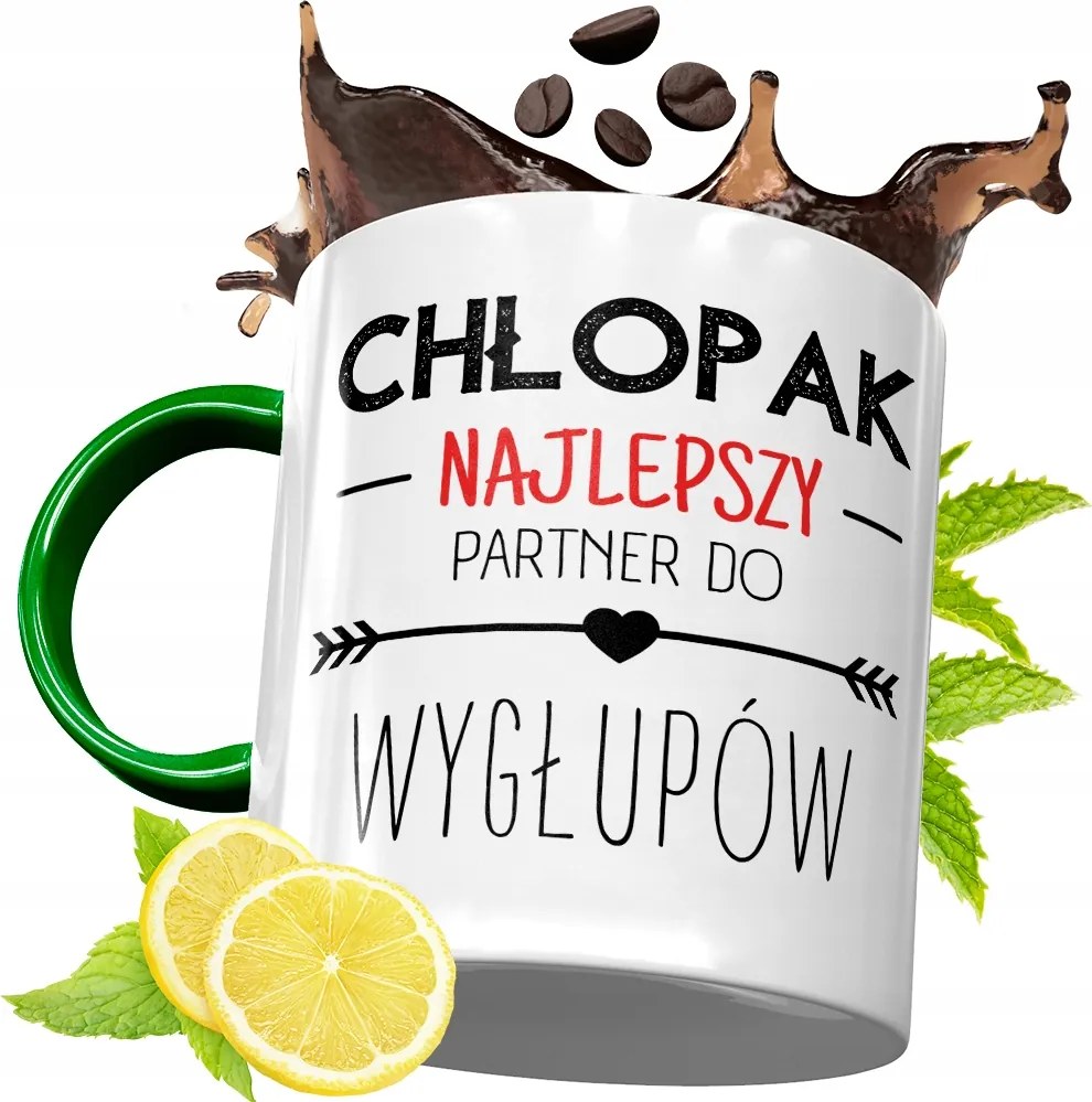 Zöld Bögre Fiúnak Születésnapra Ajándék fényképes nyomattal