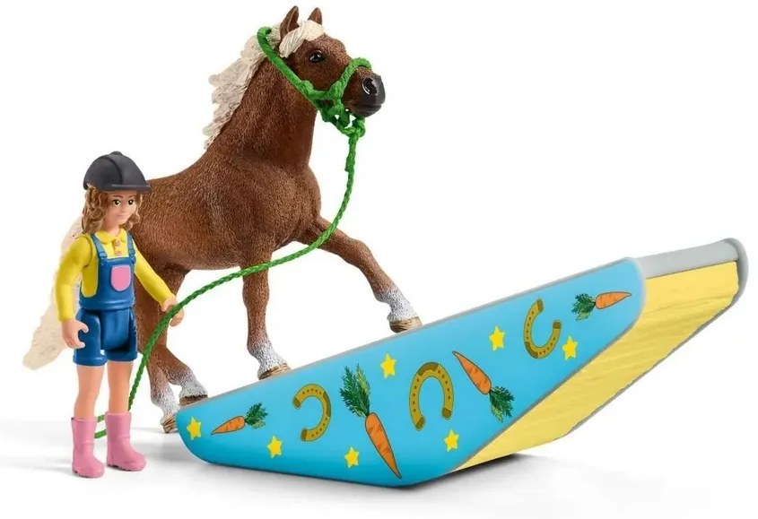 Schleich 42481 póni ügyességi edzés