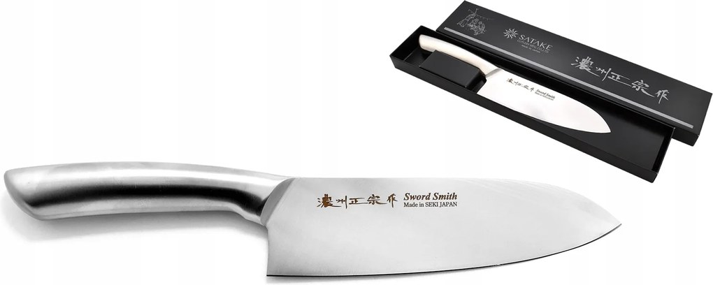 Japán kés Santoku 170 Satake Zen Shitsu