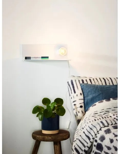 Lucide 06218/01/31 - Fali lámpa SEBO 1xE27/40W/230V fehér