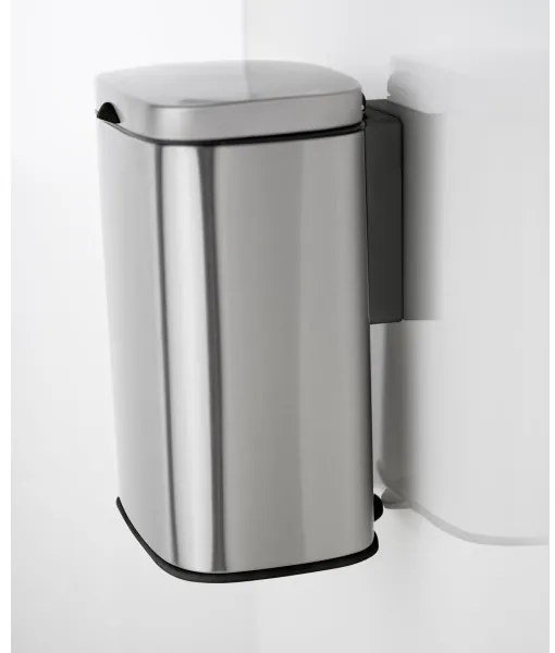 WENKO 25336100 - SARE kosár 21,5x29,5 cm ezüstszínű