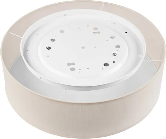 Mennyezeti lámpa SIRJA 2xE27/15W/230V átm. 45 cm krémszínű