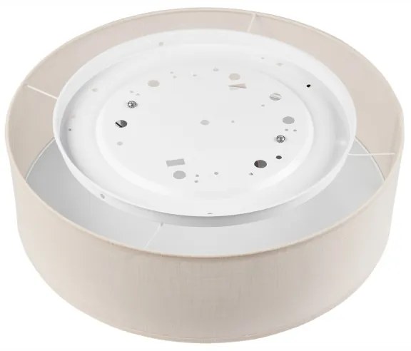 SIRJA mennyezeti lámpa 2xE27/60W/230V, 45 cm, krém színű