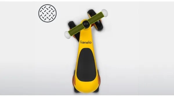 Lionelo - SAMMY egyensúlykerékpár sárga