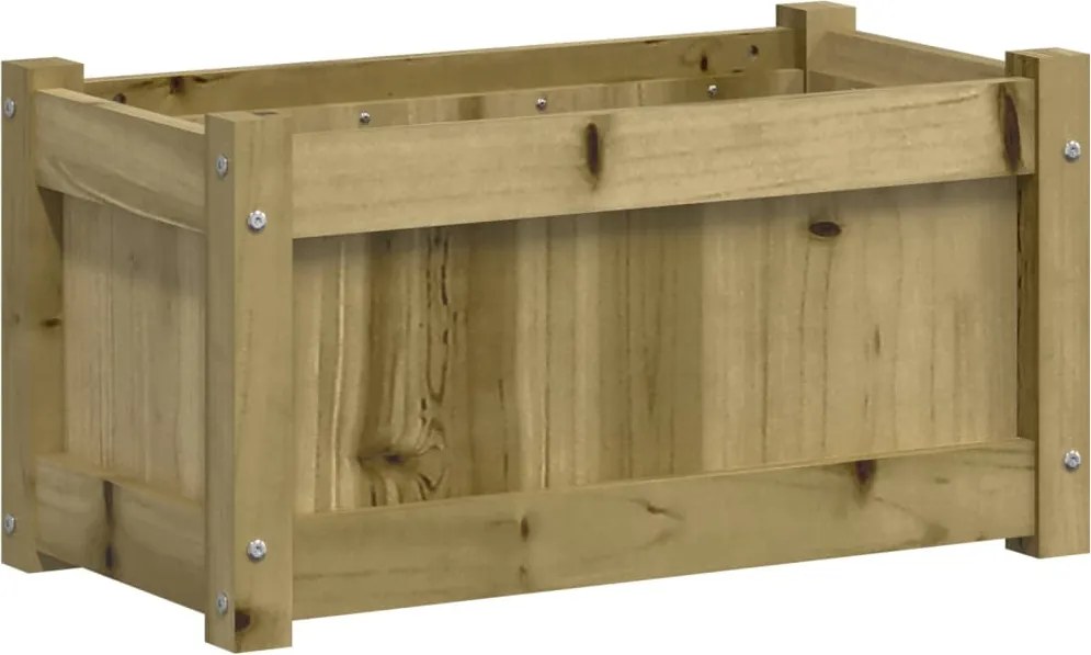 vidaXL impregnált fenyőfa virágláda 60x31x31 cm