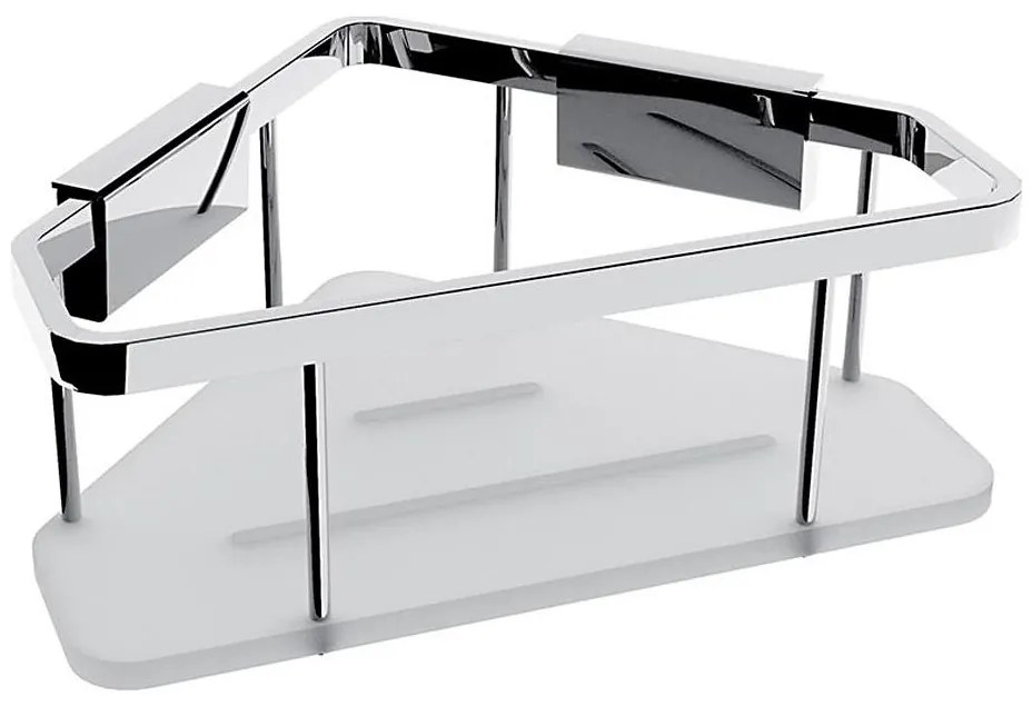 NIMCO Ki 14003-B-26 - Zuhany falipolc KIBO fényezett króm