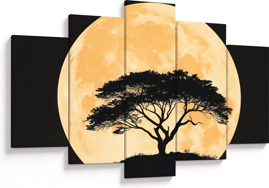 Kép – Fa arany teliholdban II. (150x105 cm)