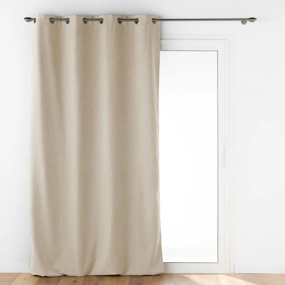 Bézs függöny 140x260 cm Jupiter – douceur d'intérieur