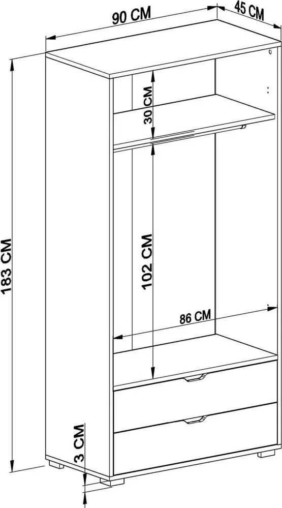 90 Cm 1600-015