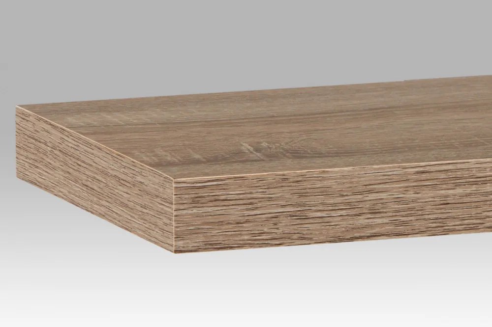 Lebegő polc 120 cm, MDF, Sonoma Tölgy Színben P-002