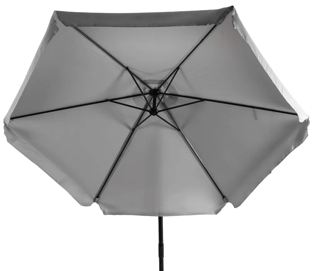 AKRON világosszürke kerti napernyő
