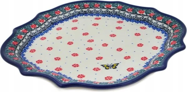 Tányér 26 cm Ceramika Artystyczna Bolesławiec