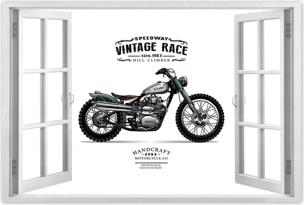 Poszterek 60x40 Motorkerékpár Antik Vintage
