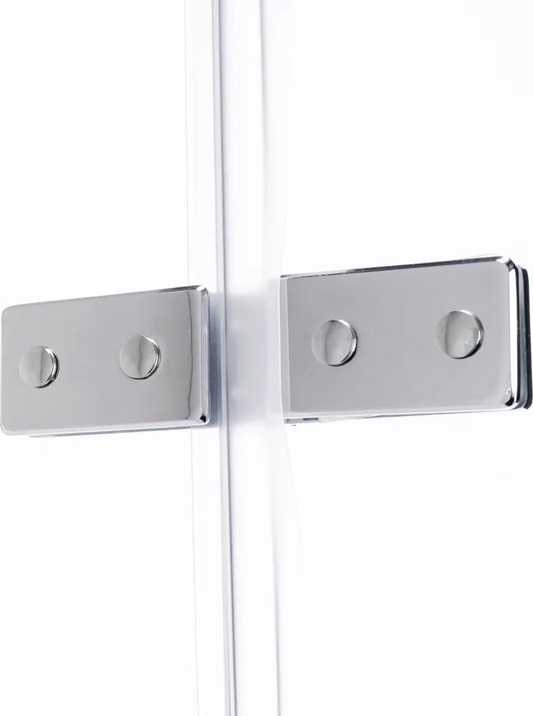Stuxi Verona Duo 90x90 cm szögletes két csuklóajtós zuhanykabin, 6 mm vízlepergető üveggel, króm