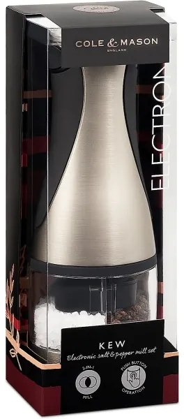 Cole&Mason - Elektromos fűszerdaráló 2in1 KEW 6xAAA 21 cm