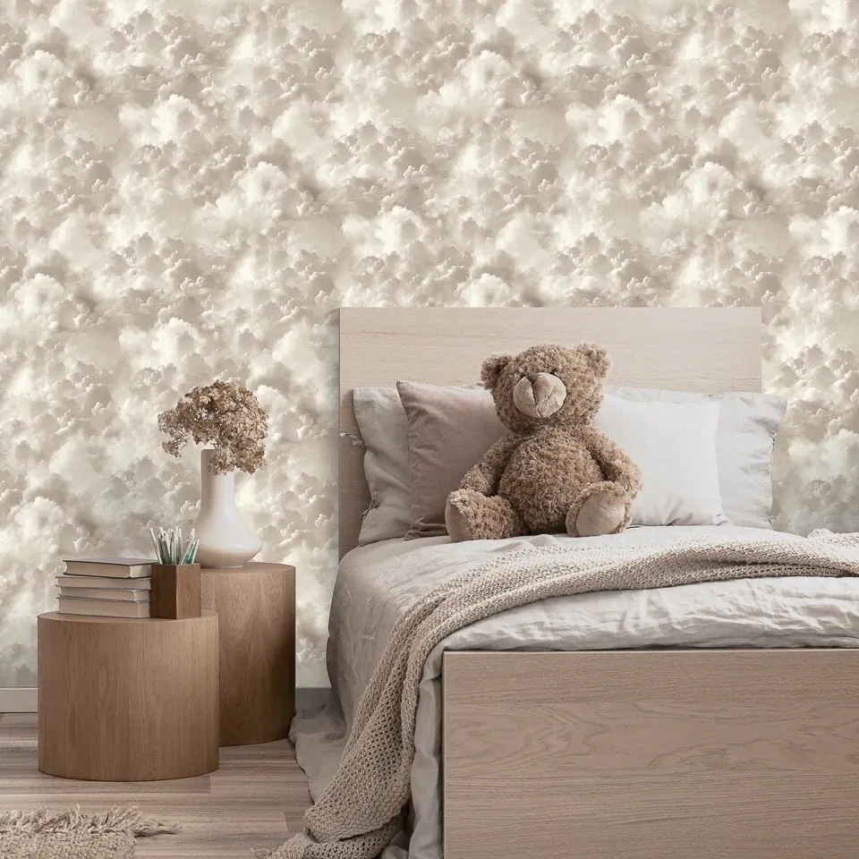 Arthouse Signature 2 Vanilla Skies bézs felhős papír tapéta – 100189AH
