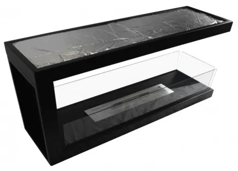 InFire - Sarok BIO kandalló100x50 cm 3kW bifaciális