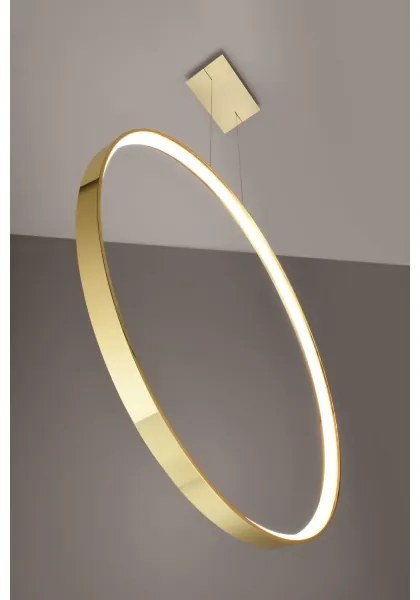 Thoro TH.248 - LED Csillár zsinóron RIO LED/50W/230V CRI90 3000K átm. 78 cm arany