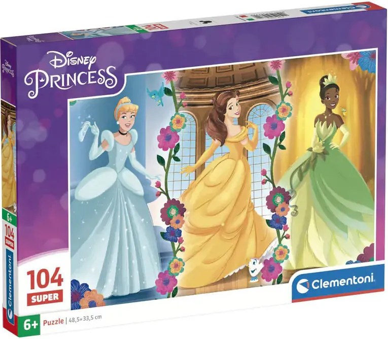 Disney Hercegnők Elegant 104 db-os puzzle Clementoni