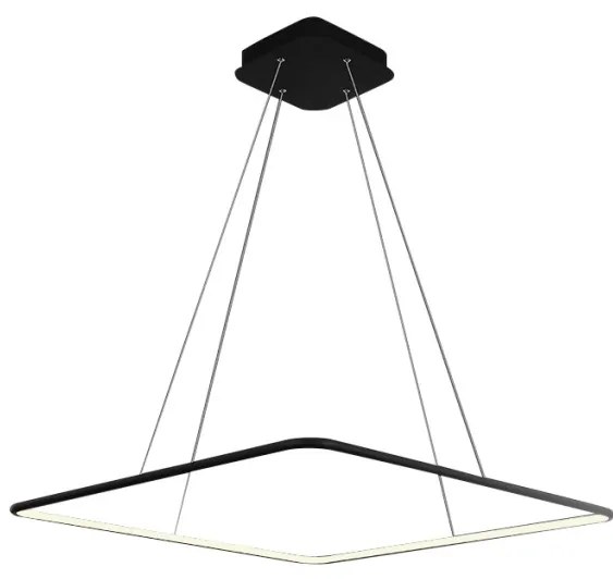 MILAGRO ML517 NIX BLACK Modern Led Függesztett Lámpa Fekete LED IP20