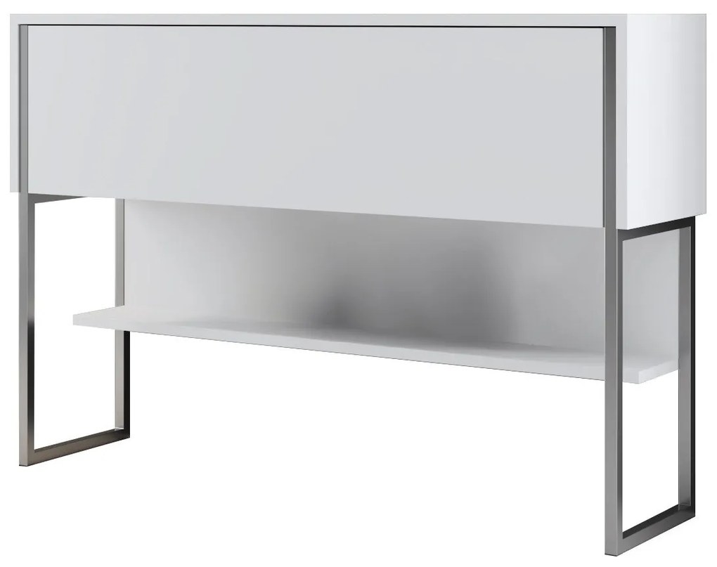Komód Luxe - Silver, White