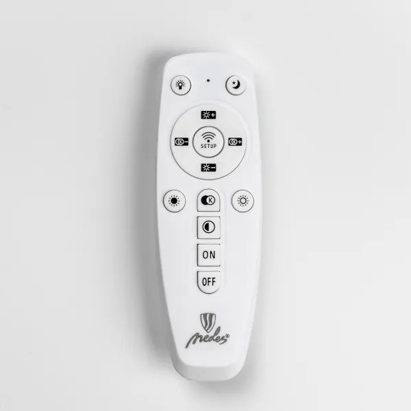 Brilagi - LED Dimmelhető felületre szerelhető csillár TWIST LED/180W/230V 3000-6500K + távirányító