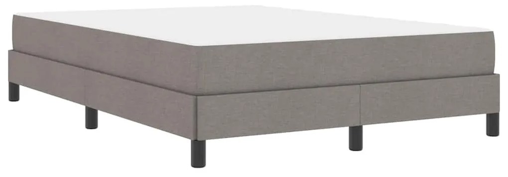 Boxrugós ágy matracmal Tópszínű 160 x 200 cm szövet