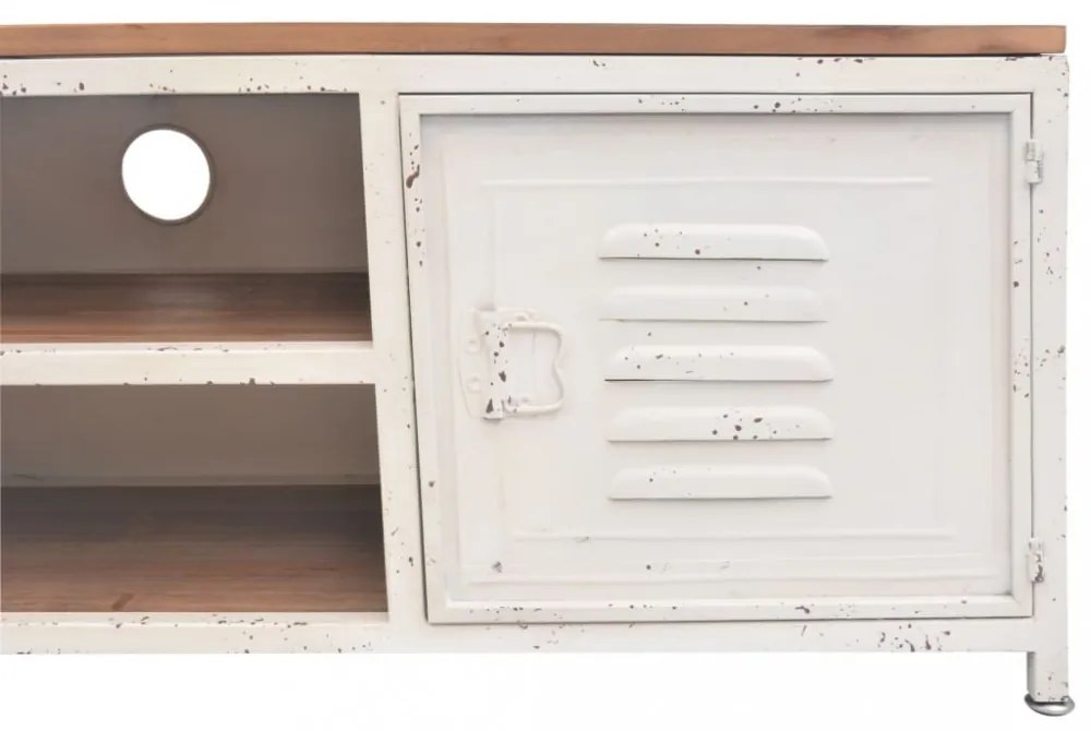 fehér TV-szekrény 120 x 30 x 40 cm