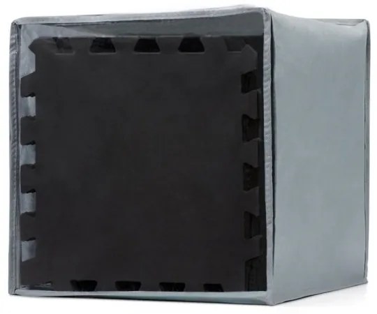 KINDERKRAFT - Habszivacs kirakós LUNO 30db fekete/fehér