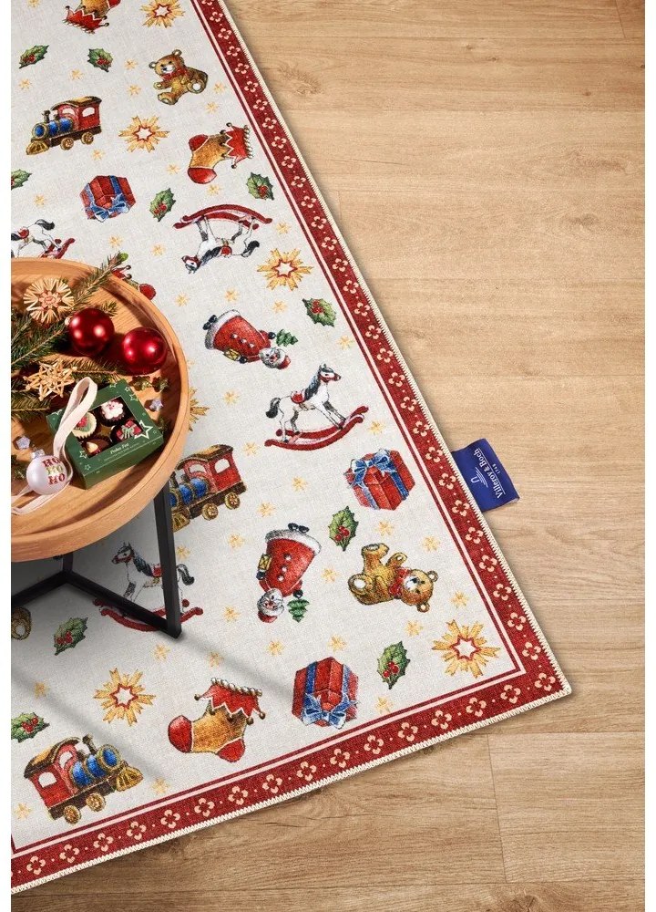 Piros futószőnyeg karácsonyi mintával 80x200 cm Red Christmas – Villeroy&Boch