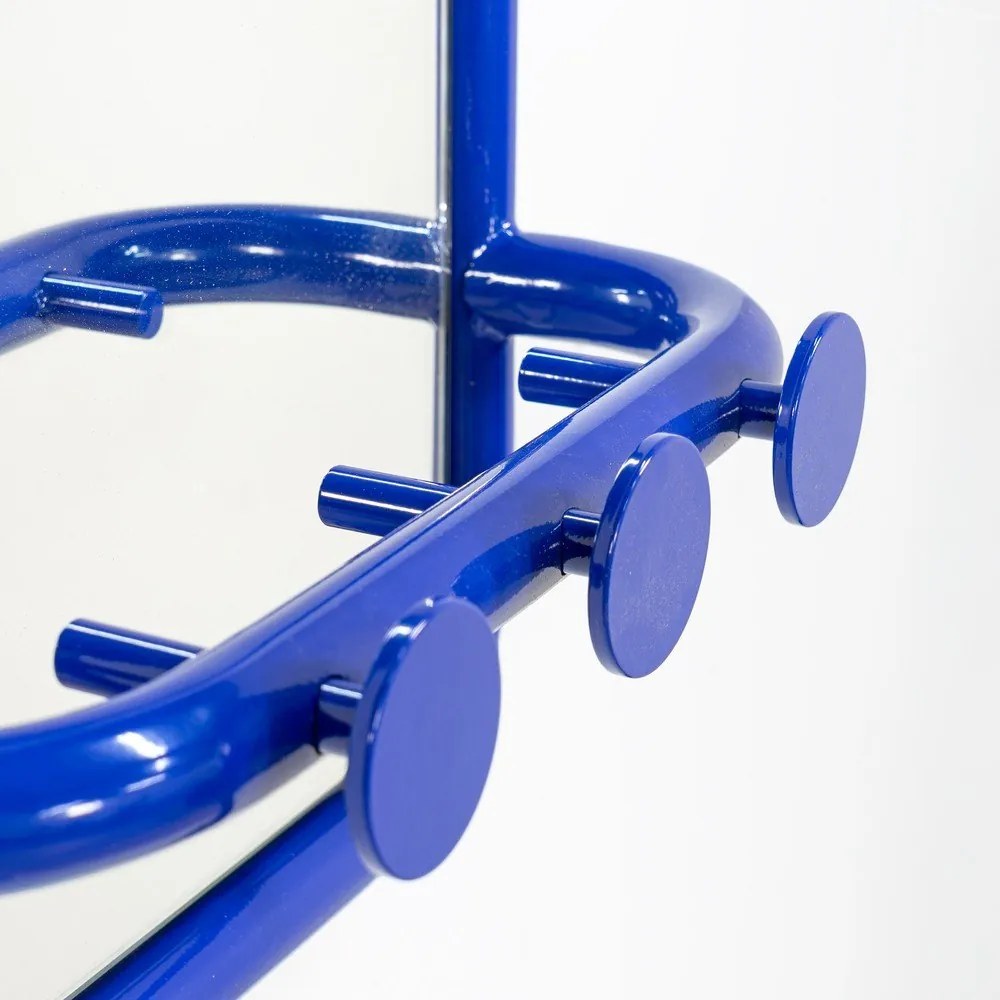 Kék fém fogas panel Retro – Spinder Design