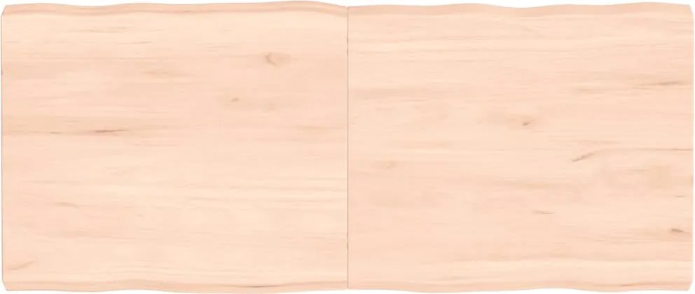 vidaXL kezeletlen tömör fa asztallap 140x60x(2-6) cm