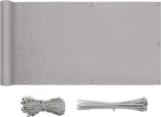 Erkélyszőnyeg Terasz Erkélykerítés 120 X 300 CM Uv 160G/M2 Sekey