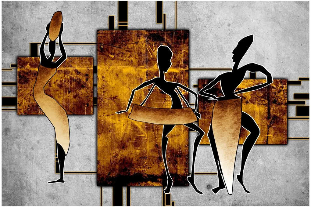 Kép - Az afrikai kultúra motívumai (90x60 cm)