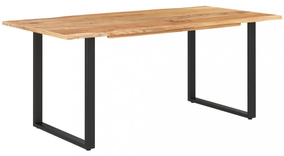 vidaXL tömör akácfa étkezőasztal 180 x 90 x 76 cm