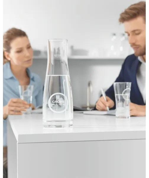GROHE 40437000 - 6 db-os pohárkészlet, kék, 250 ml, kristály/átlátszó